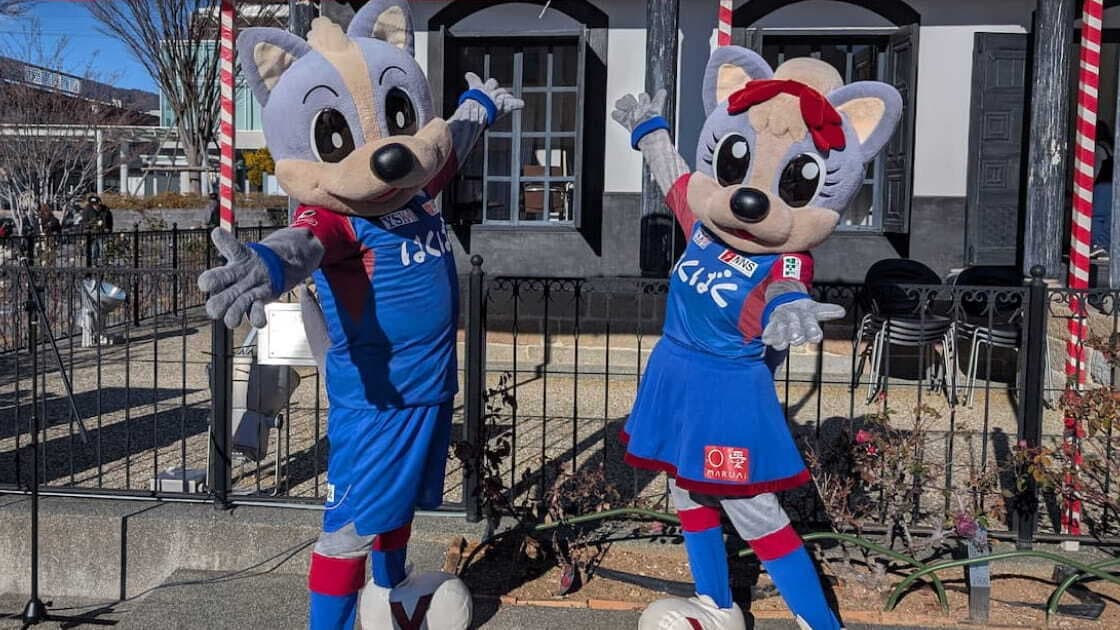 マスコットキャラクターの写真